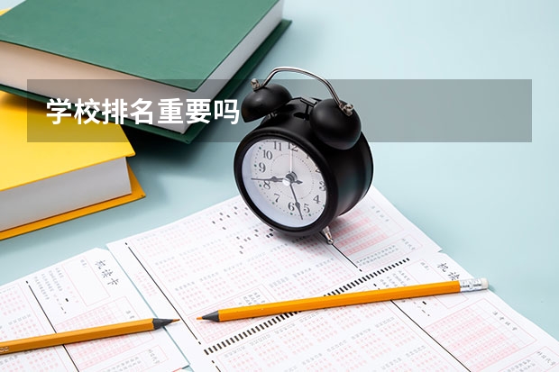 学校排名重要吗