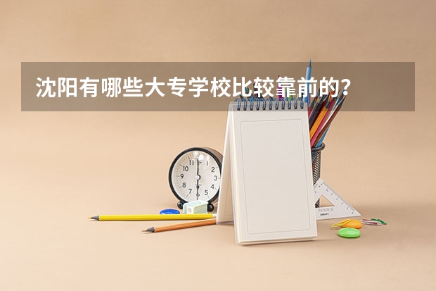 沈阳有哪些大专学校比较靠前的？