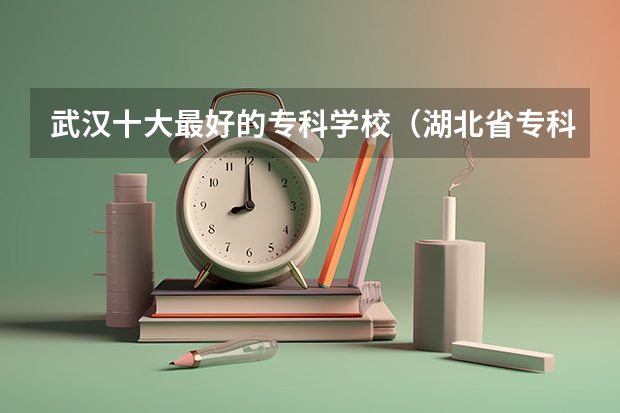 武汉十大最好的专科学校（湖北省专科排名表）