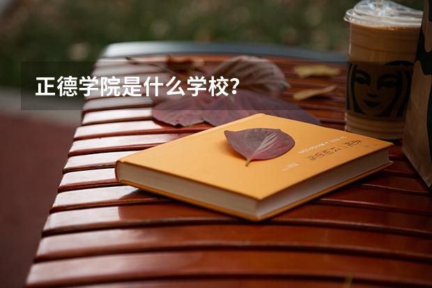 正德学院是什么学校？