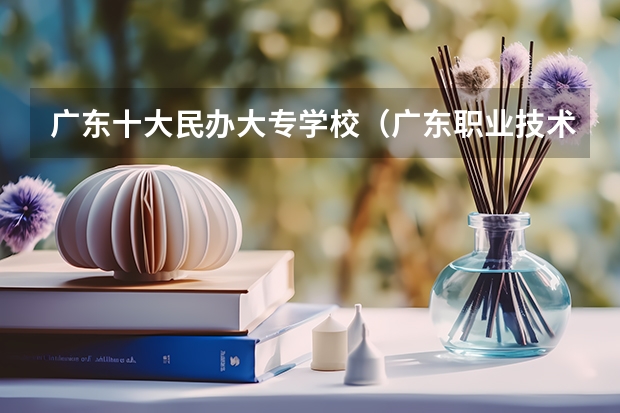 广东十大民办大专学校（广东职业技术学校排名前十）