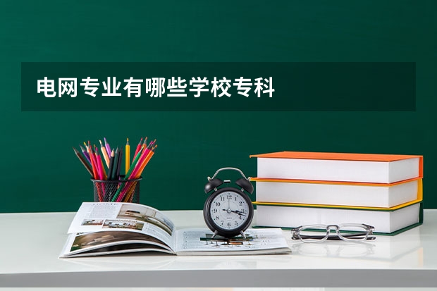 电网专业有哪些学校专科