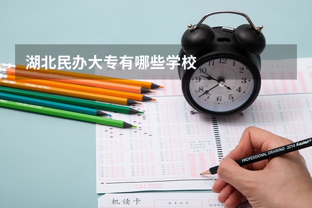 湖北民办大专有哪些学校