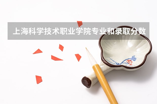 上海科学技术职业学院专业和录取分数线介绍