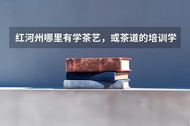 红河州哪里有学茶艺，或茶道的培训学校？