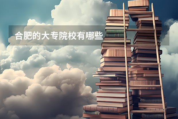合肥的大专院校有哪些