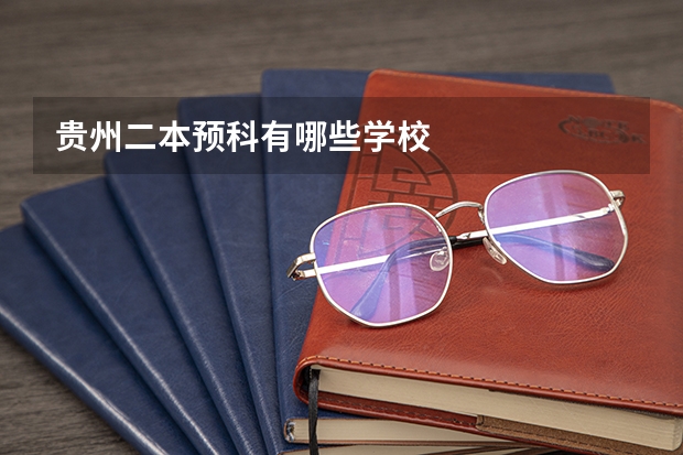 贵州二本预科有哪些学校