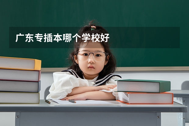 广东专插本哪个学校好