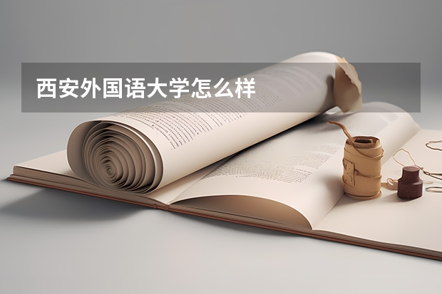 西安外国语大学怎么样