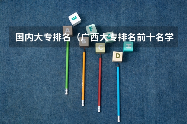 国内大专排名（广西大专排名前十名学校）