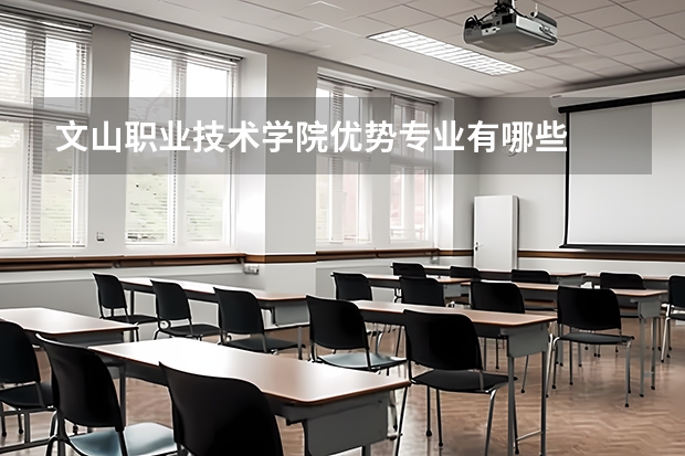 文山职业技术学院优势专业有哪些