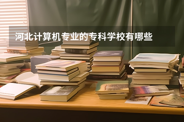 河北计算机专业的专科学校有哪些