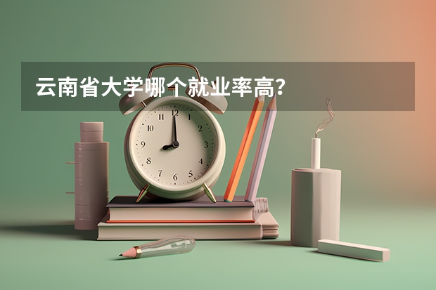 云南省大学哪个就业率高？