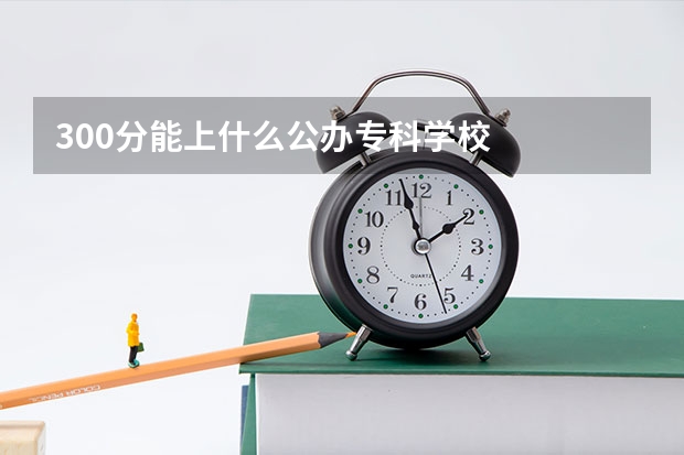 300分能上什么公办专科学校