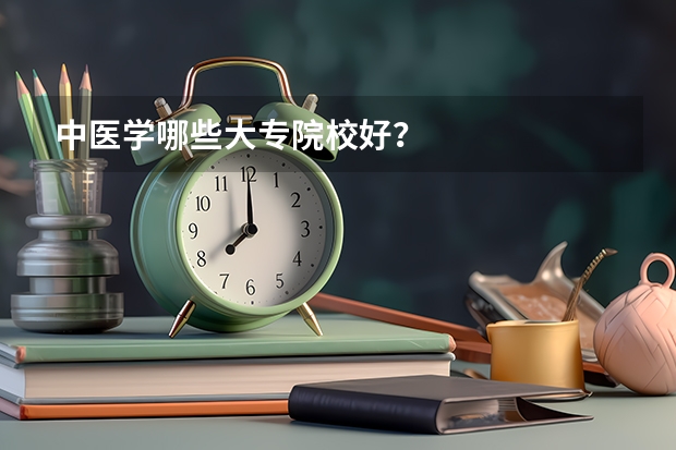 中医学哪些大专院校好？