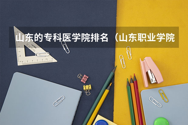 山东的专科医学院排名（山东职业学院前十名的学校）