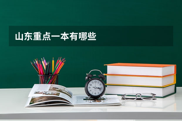 山东重点一本有哪些